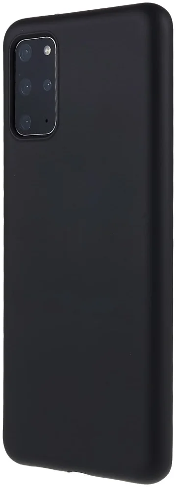 Samsung Galaxy S20 Plus Hoesje met MagSafe Siliconen Back Cover Zwart afbeelding 3