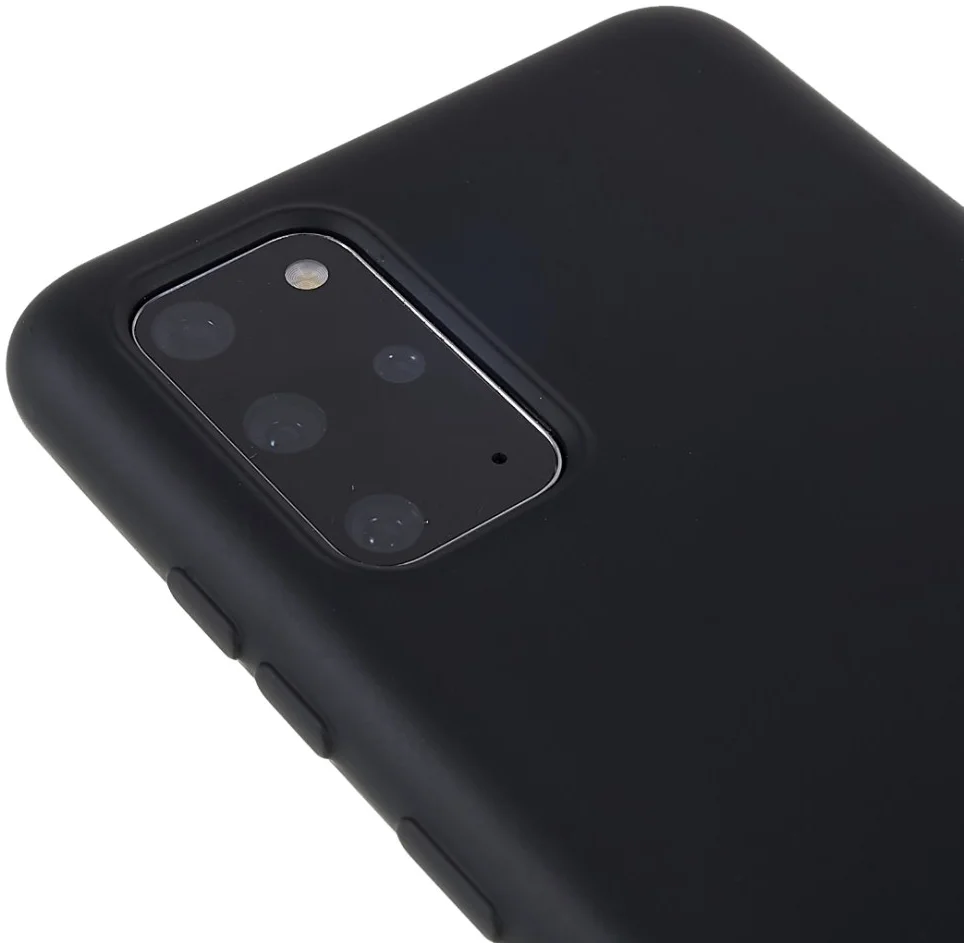 Samsung Galaxy S20 Plus Hoesje met MagSafe Siliconen Back Cover Zwart afbeelding 7