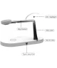 Draadloze Oplader met MagSafe voor iPhone/AirPods (Pro)/Watch Wit