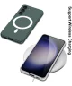 Samsung Galaxy S23 Hoesje met MagSafe Back Cover Case Groen