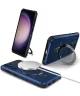Samsung Galaxy S23 Hoesje met MagSafe Kickstand Back Cover Blauw