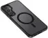 Samsung Galaxy S23 FE Hoesje Matte Back Cover met MagSafe Zwart afbeelding 1