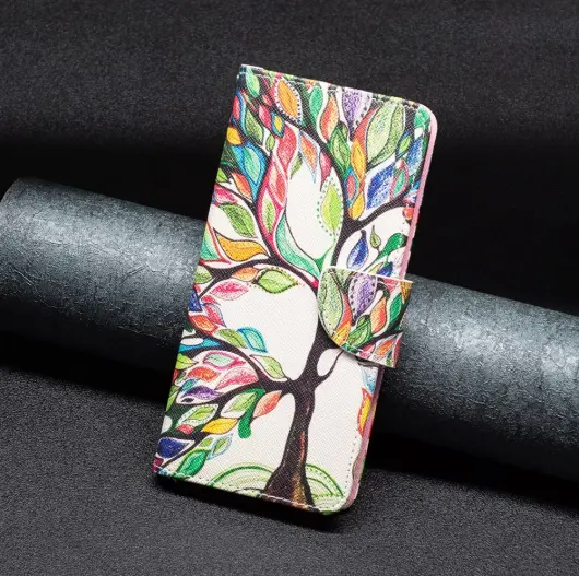 Samsung Galaxy A05s Hoesje Portemonnee Book Case Boom Print afbeelding 8