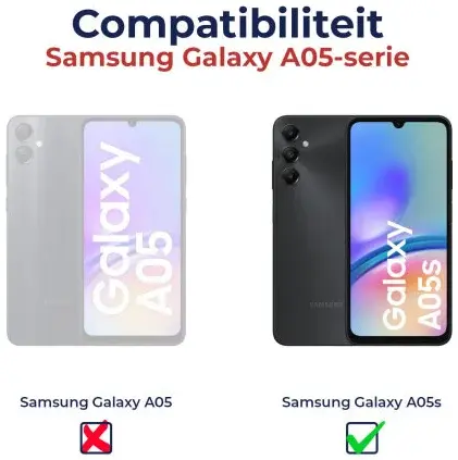 Samsung Galaxy A05s Hoesje Portemonnee Book Case Boom Print afbeelding 9