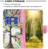 Samsung Galaxy A05s Hoesje Portemonnee Book Case Boom Print afbeelding 3