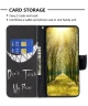 Samsung Galaxy A15 Hoesje Portemonnee Book Case Don't Touch Print