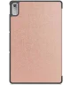 Lenovo Tab P11 Gen 2 Hoes Book Case Sleep/Wake met Standaard Roze Goud