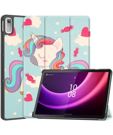 Lenovo Tab P11 Gen 2 Hoes Tri-Fold Book Case met Horse Print Hoesjes