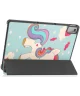 Lenovo Tab P11 Gen 2 Hoes Tri-Fold Book Case met Horse Print