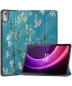 Lenovo Tab P11 Gen 2 Hoes Tri-Fold Book Case met Blossom Print