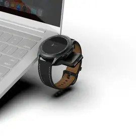 Compacte Draadloze Oplader voor Samsung Galaxy Watch Zwart