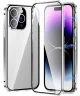 Apple iPhone 15 Pro Hoesje Full Protect Zilver