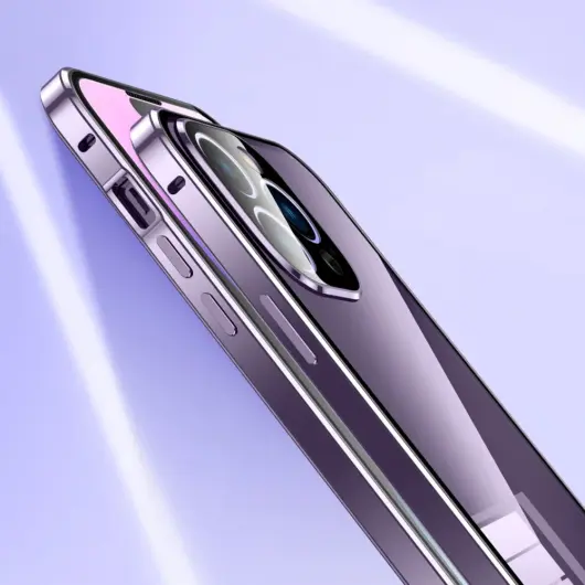 Apple iPhone 15 Pro Hoesje Full Protect Zilver afbeelding 3