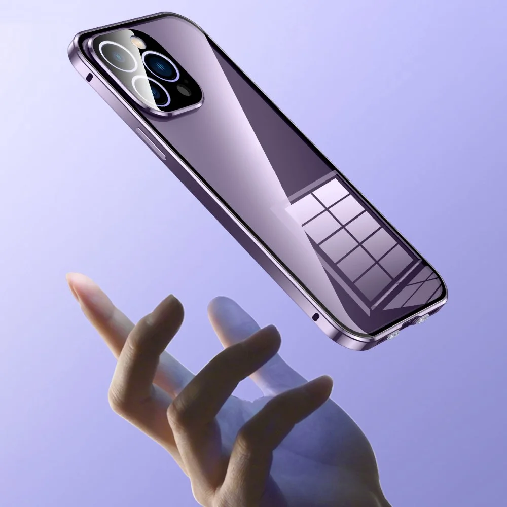 Apple iPhone 15 Pro Max Hoesje Full Protect Zilver afbeelding 7
