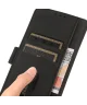 KHAZNEH Oppo Reno 10 / 10 Pro Hoesje Retro Wallet Book Case Zwart