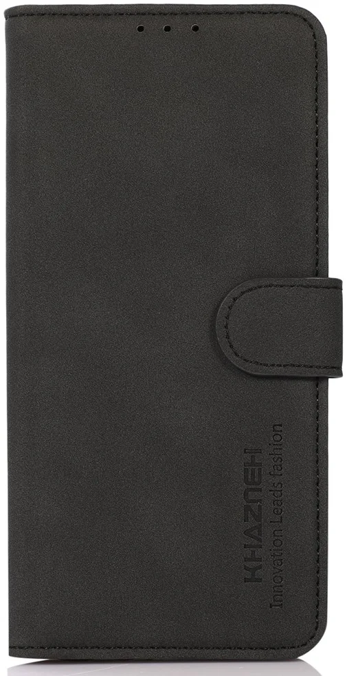 KHAZNEH Oppo Reno 10 / 10 Pro Hoesje Retro Wallet Book Case Zwart afbeelding 6