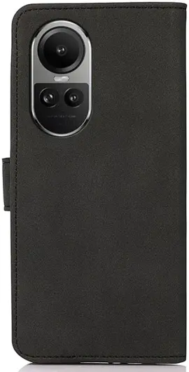 KHAZNEH Oppo Reno 10 / 10 Pro Hoesje Retro Wallet Book Case Zwart afbeelding 7