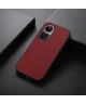 Oppo Reno 10 / 10 Pro Hoesje Carbon Fiber Back Cover Rood