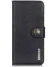 KHAZNEH OnePlus Nord CE 3 Hoesje Portemonnee Book Case Zwart
