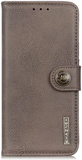KHAZNEH OnePlus Nord CE 3 Hoesje Portemonnee Book Case Khaki afbeelding 7