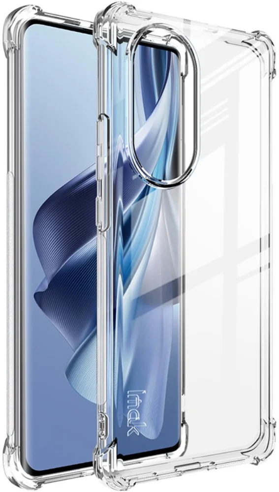 Imak Oppo Reno 10 / 10 Pro Hoesje Schokbestendig TPU Transparant afbeelding 1