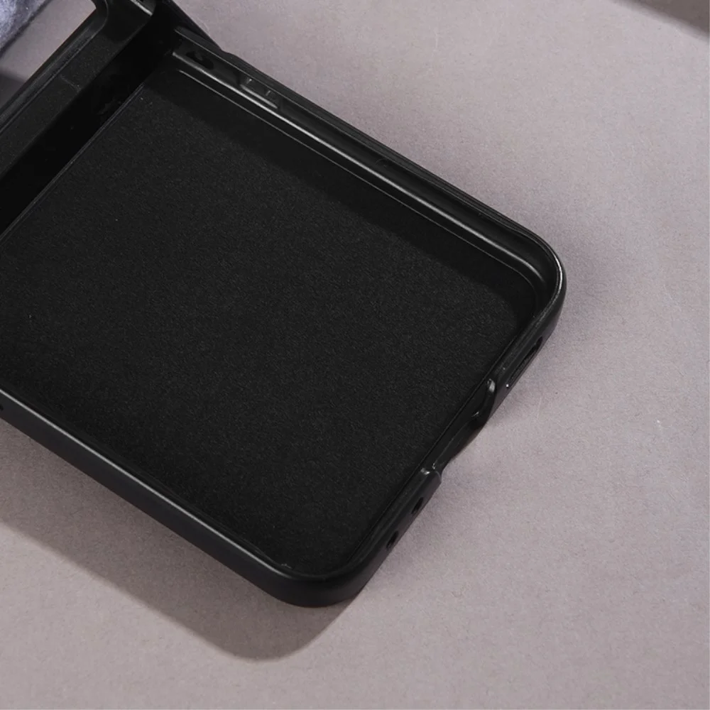 Samsung Galaxy Z Flip 5 Hoesje met MagSafe Stoffen Back Cover Grijs afbeelding 9