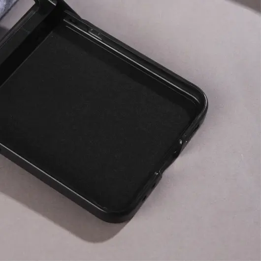 Samsung Galaxy Z Flip 5 Hoesje met MagSafe Stoffen Back Cover Grijs afbeelding 9