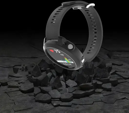 Garmin Forerunner 645 Hoesje TPU Bumper Case Zwart afbeelding 4