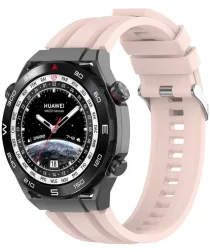 Universeel Smartwatch 22MM Siliconen Bandje - met Gespsluiting - Roze