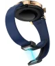 Universeel Smartwatch 20MM Bandje - Siliconen - Magneetsluiting - Blauw
