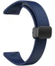 Universeel Smartwatch 20MM Bandje - Siliconen - Magneetsluiting - Blauw