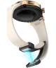 Universeel Smartwatch 20MM Bandje - Siliconen - Magneetsluiting - Beige