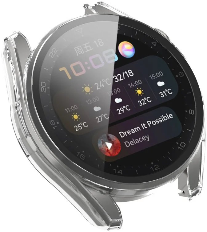 Huawei Watch 3 Pro Hoesje Full Protect Case Transparant afbeelding 6