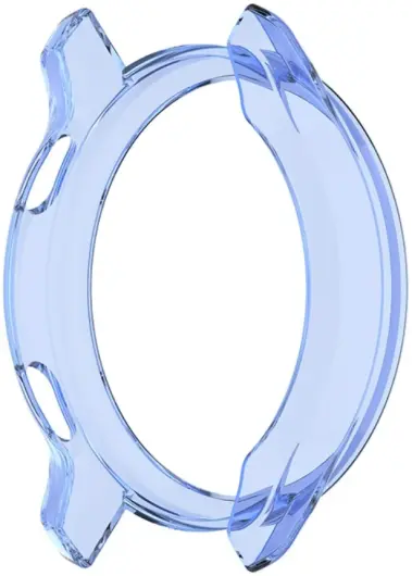 Garmin Venu 2S Hoesje - Flexibel TPU Bumper - Transparant Blauw afbeelding 6