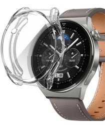 Huawei Watch GT 3 Pro 43MM Hoesje Full Protect TPU Case Transparant