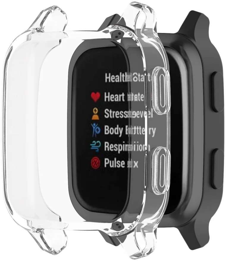 Garmin Venu SQ (2) / Venu SQ Music (2) Hoesje Full Protect Transparant afbeelding 1