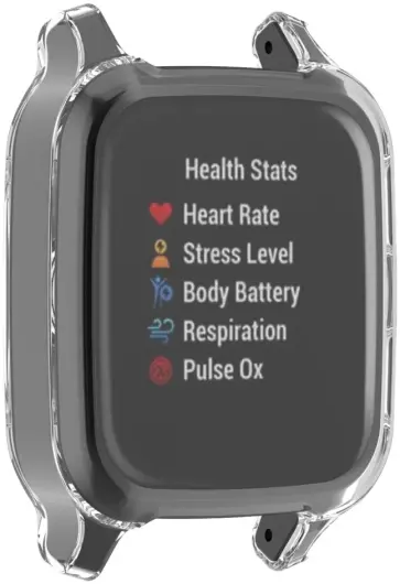 Garmin Venu SQ (2) / Venu SQ Music (2) Hoesje Full Protect Transparant afbeelding 3