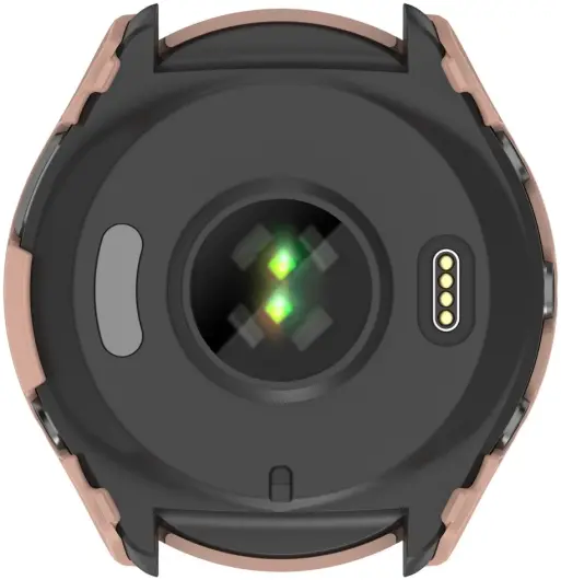 Garmin Forerunner 965 Hoesje Bumper met Tempered Glass Roze afbeelding 7