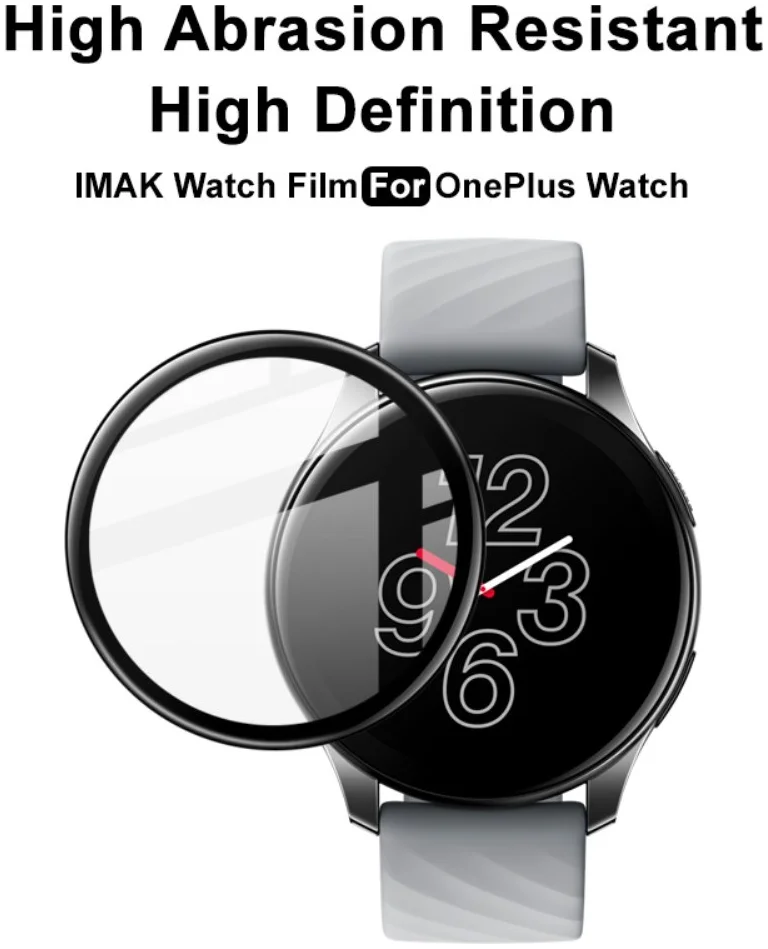 Imak OnePlus Watch Screen Protector PMMA Display Folie afbeelding 5
