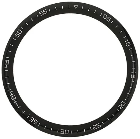 Huawei Watch GT 3 46MM Screen Protector PMMA Folie Zwart (2-Pack) afbeelding 2