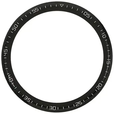 Huawei Watch GT 3 46MM Screen Protector PMMA Folie Zwart (2-Pack) afbeelding 2
