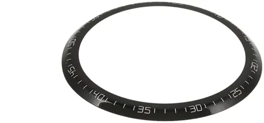 Huawei Watch GT 3 46MM Screen Protector PMMA Folie Zwart (2-Pack) afbeelding 3