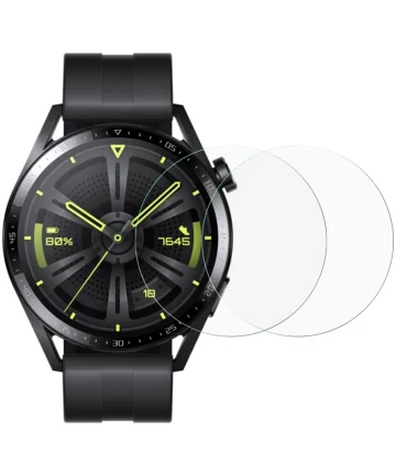 Huawei Watch GT 3 46MM Screen Protector Tempered Glass (2-Pack) Screen Protectors