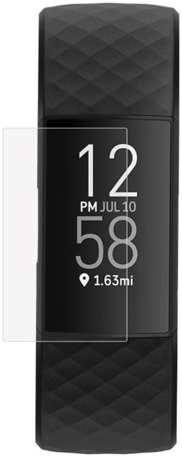 Fitbit Charge 4 Screen Protector TPU Display Folie Ultra Clear afbeelding 1