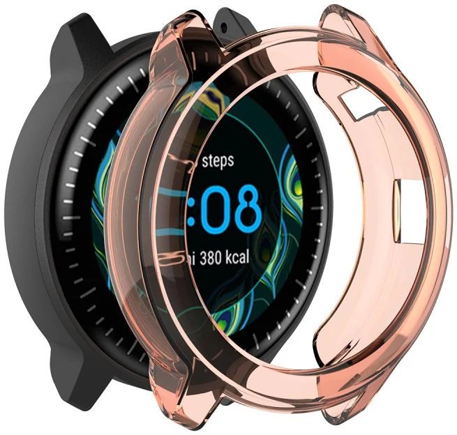 Garmin Vivoactive 3 Music Hoesje TPU Oranje afbeelding 1