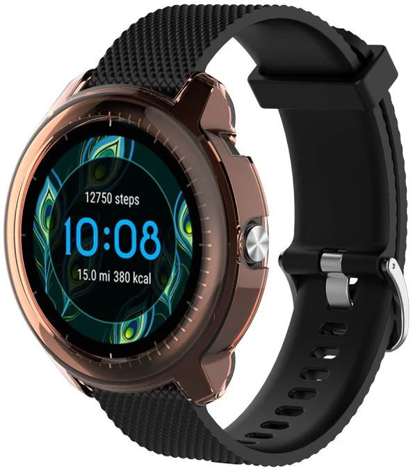 Garmin Vivoactive 3 Music Hoesje TPU Oranje afbeelding 2