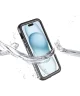 Armor-X iPhone 15 Hoesje IP68 Waterdicht MagSafe Case Transparant