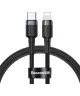 Baseus Cafule USB-C naar Apple Lightning Kabel PD 18W 1M Grijs/Zwart
