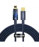 Baseus Explorer Series USB-C naar Lightning Kabel 20W Blauw 2 Meter