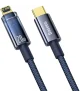 Baseus Explorer Series USB-C naar Lightning Kabel 20W Blauw 2 Meter